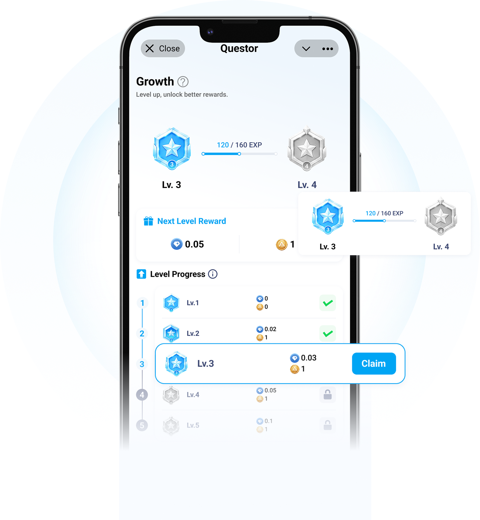 Questor app preview